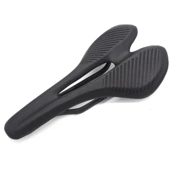 

2019 nuevo sillín Mtb de fibra de carbono para carretera 3k T700 almohadillas de Material de carbono cojines de cuero súper