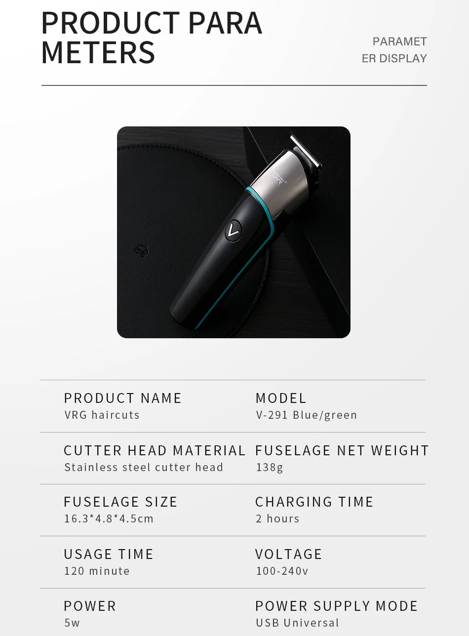 VGR V-291 Hair Trimmer description image 10
