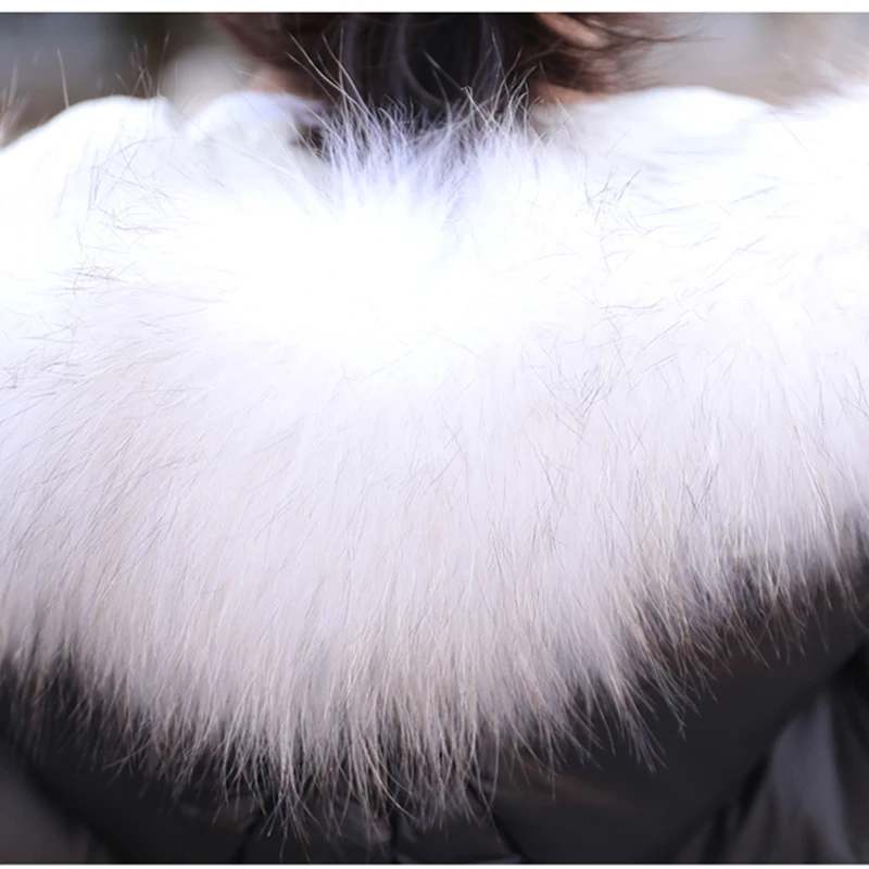 Warm Hooded Solid color Down Women's Jacket Parkas Outerwear Women Parkas Women's Cotton Jacket New Winter Casual KO419