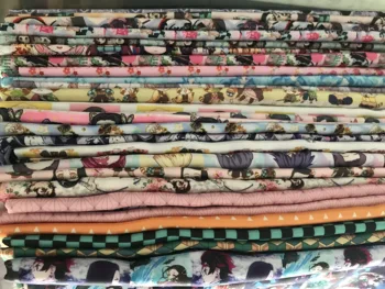 

Printed Polyester Cotton Fabric (50cm*140cm ) Patchwork for Sewing Dress Cloth Making Puppet FXXXX