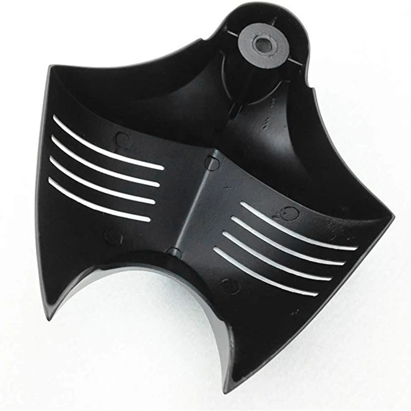 Черный двойной рог крышка V-Shield Cowbell Набор для 1992- Harley Dyna Softail Road King Street Electra Glide v-стержень