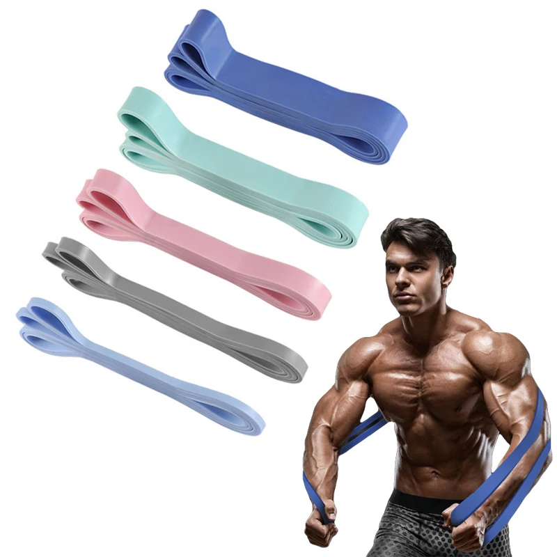 

Thick Stretch Resistance Band Set Exercise Band Workout Yoga Elastic Bands Pull Up Assist Fitness Bands Gym Equipment For Home