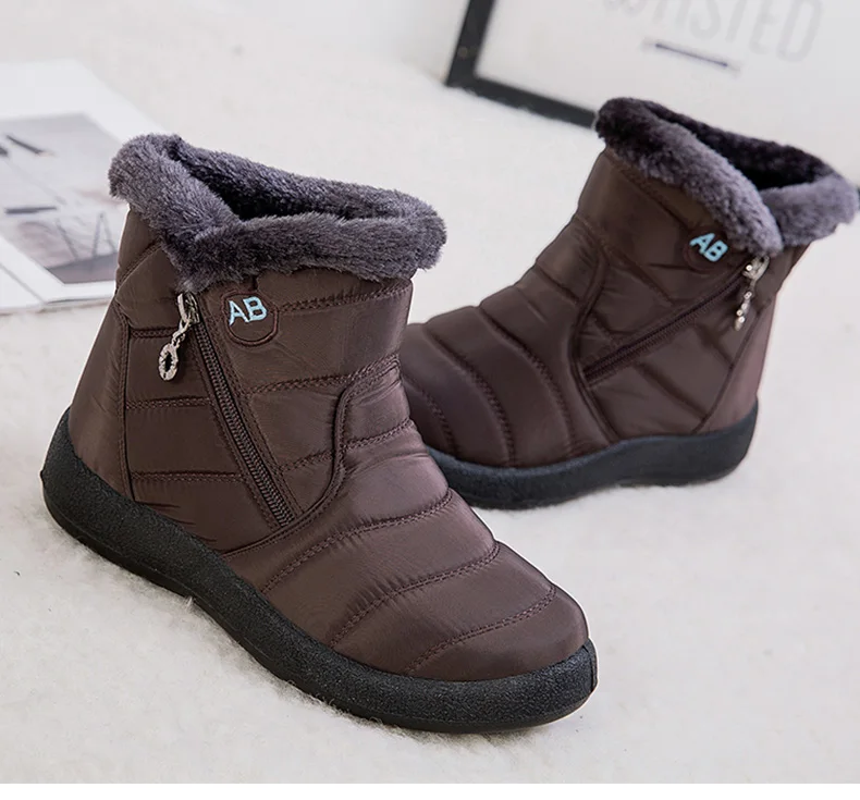 Women Boots New Waterproof Snow Boots For Winter Shoes Women Casual Lightweight Ankle Boots Female Winter Boots Botas Mujer