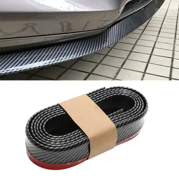 

Car Bumper Lip Protectors Strip carbon fiber for honda insight nissan juke citroen berlingo volkswagen transporter t5 ford