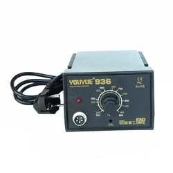 Ensemble de fer à souder électronique 60W, Station de soudage SMD avec cadre en fer UYUE 936, température constante 200 – 480 ℃ 