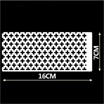 

DIY Diamond Painting Cross Stitch Tools Drawing Ruler Square/Round Drill Diamond Embroidery Accessory Stainless Steel