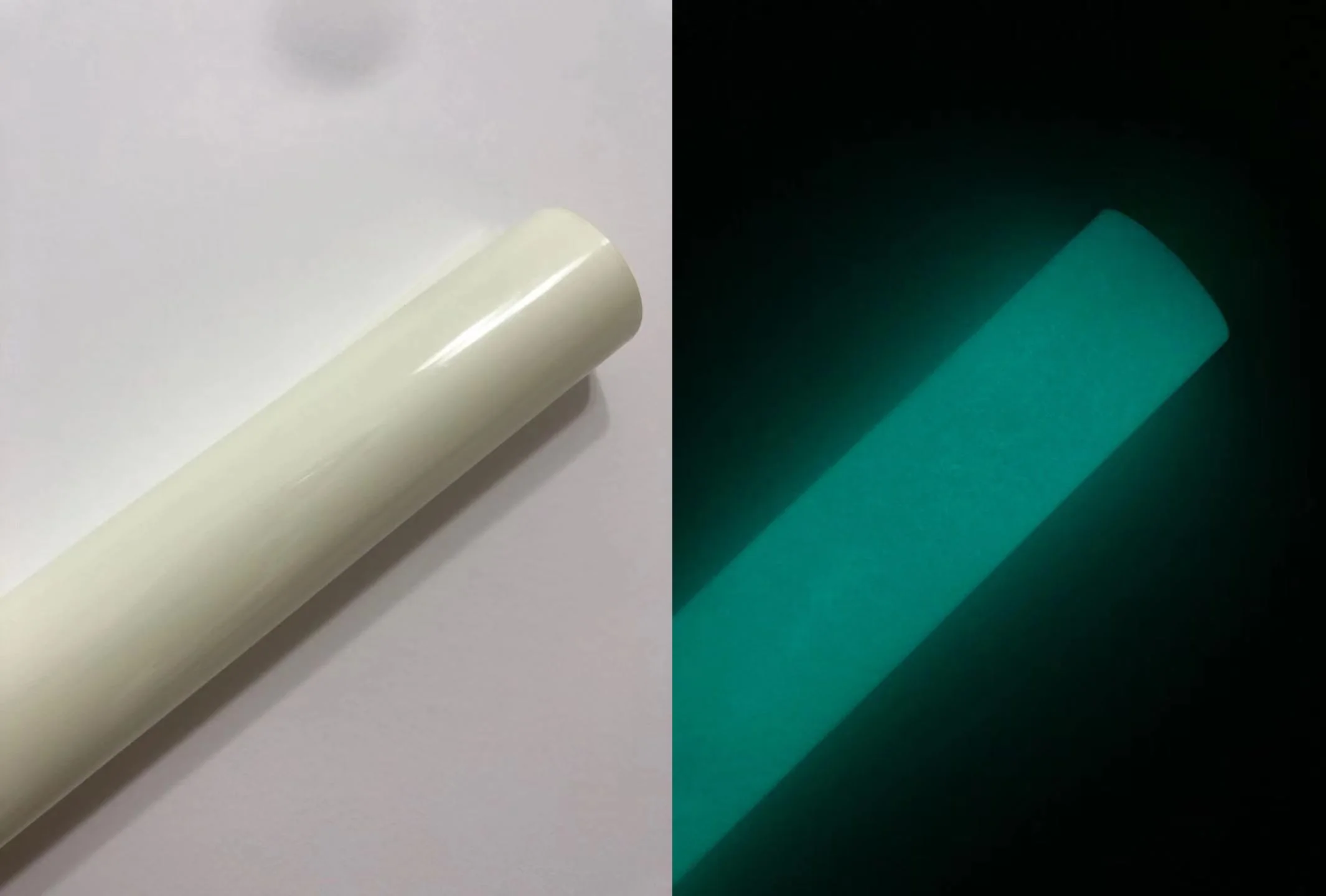 Luminous Glow-In-The-Dark Heat Transfer Vinyl – 12x40 Roll for T-Shirt Customization and Iron-On Applications