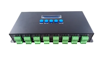 

LCD display 512 channels dmx to ws2811 led controller