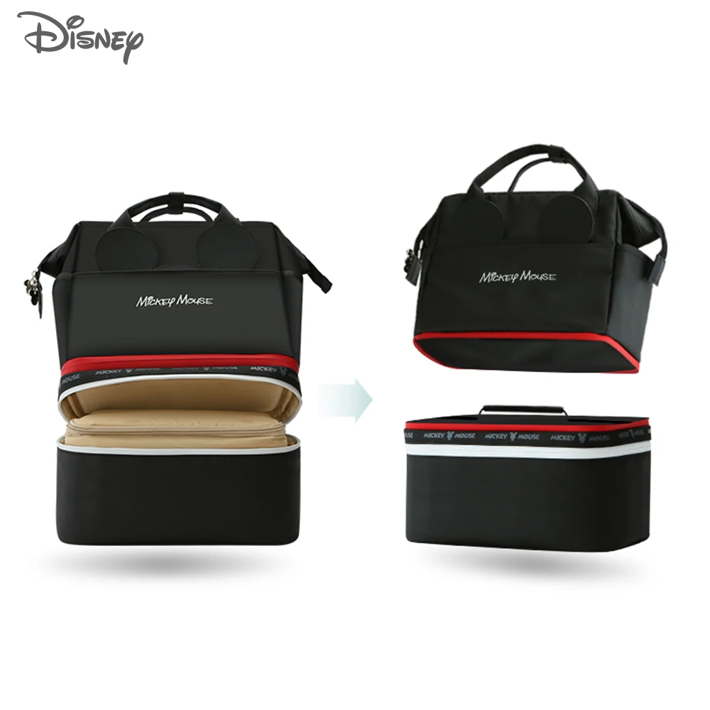 Disney Insulation Baby Diaper Changing Bag Multifunction Mother Maternity Shoulders Bag For Mom Nappies Milk Bottle Bag Baby Bag