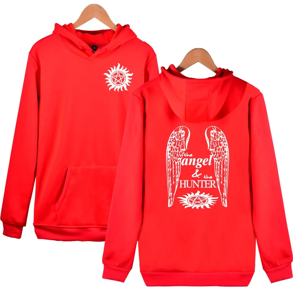  Supernatural Angel And Hunter 3D Hoodies Men Women Aikooki New Hot Fashion Popular Brand Fashion Su