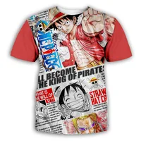 T Shirt Roi Du Pirate One Piece 12