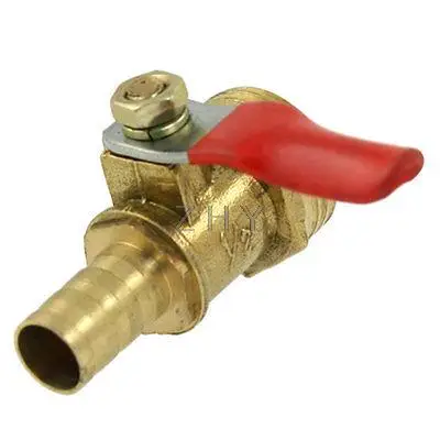 10 мм отверстие хвост OD 25/3" Мужская резьба Пневматический контрольный шаровой кран