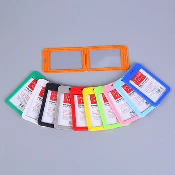 

Transparent Card Holder Wallet Clear Girl Student ID Bank Bus Card Protector Cover Case Women Transparent Wallet Box New