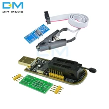 CH341 CH341A USB программатор с SOIC8 SOP8 SOP Клип IC разъем программист IC Разъем 5 В-3,3 В Поддержка 24/25XX SPI флэш-чип EEPROM