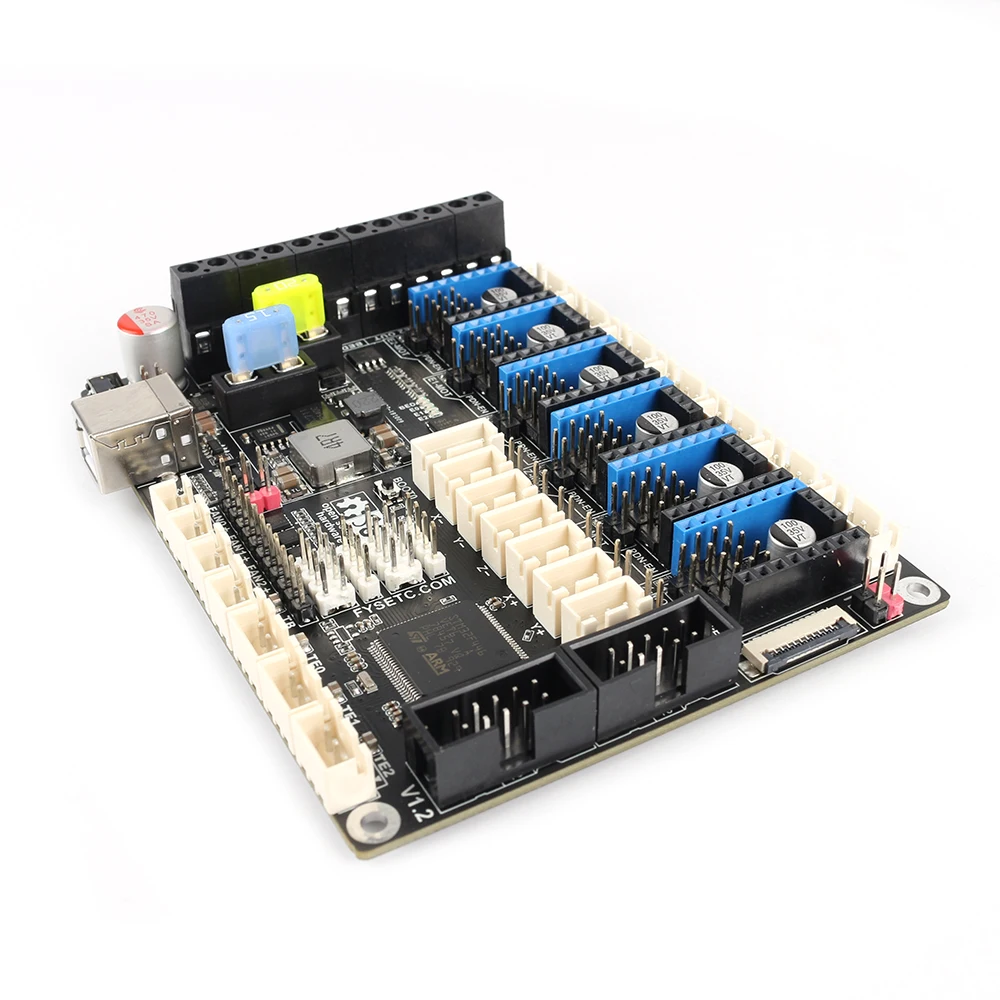 S6 V1.2 плата управления 32 бит Поддержка 6X TMC драйверы для Uart/SPI Летающий провод MX разъем VS F6 V1.3 SKR V1.3 материнская плата