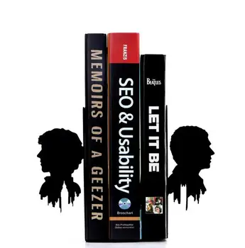 

Sherlock support creative student Bookends Book plate telescopic minimalist retro simple table book home decorations