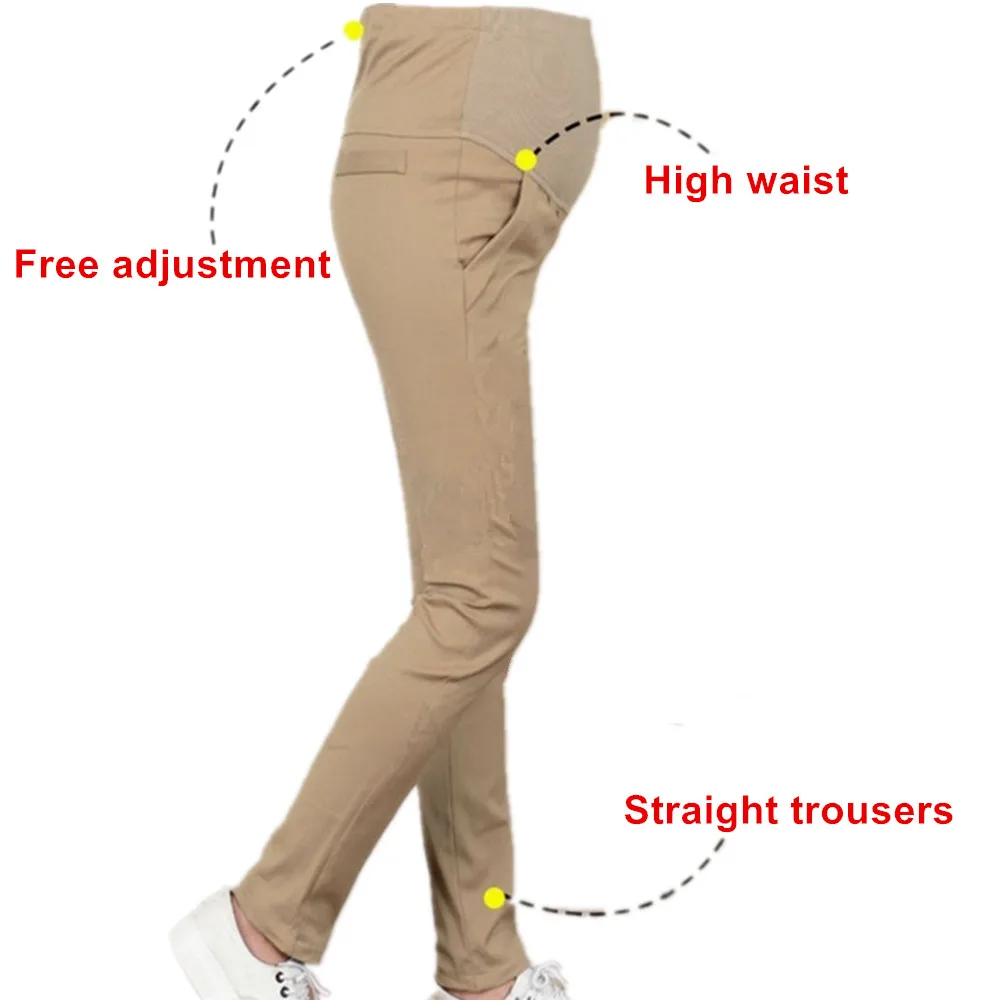 Cotton Pregnant Pants Maternity Clothes For Pregnant Women Trousers Pregnancy Pant Gestante Pantalones Embarazada Clothing 2 Cotton Pregnant Pants Maternity Clothes For Pregnant Women Trousers Pregnancy Pant Gestante Pantalones Embarazada Clothing - Image 2
