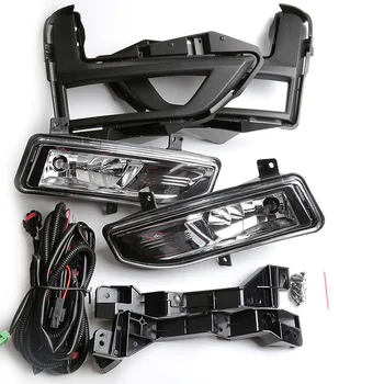 

Car Fog Lights Fog Lamps Bracket Wires Switch DRL Head Fog Light for Nissan X Trail X-Trail Rogue 2017-2019