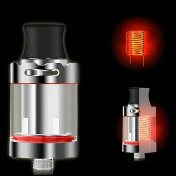 

Atomizer 510 Mod Coil Rda rta oil Heat-Wire Airflow 22mm vape Tank Adjustable Electronic two air inlets vape cartridge