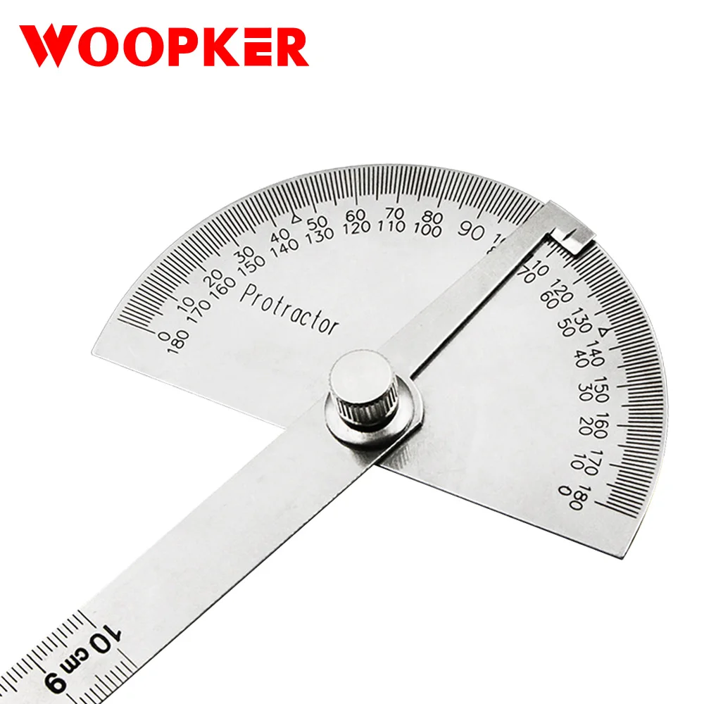 Stainless Steel Adjustable Angle Gauge w Protractor