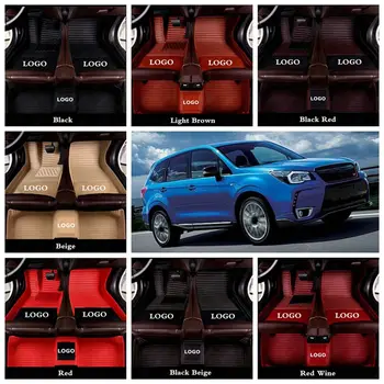 

Custom Car Floor Mat for Subaru WRX STI BRZ Legacy Outback Forester Impreza XV Crosstrek Auto Foot Pads Carpet Cover Floor Mats