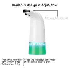 250 мл Автоматический Инфракрасный Дозатор Мыла Бесконтактный Диспенсер для ванной комнаты умный датчик дозатор жидкого мыла для кухни