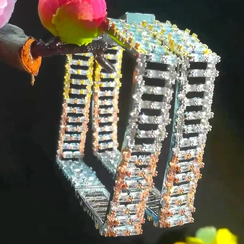 

GODKI Jimbora Luxury Hollow Square Earrings for Women Wedding Cubic Zirconia Earrings Bridal Huggie Earrings Mujer Moda 2020