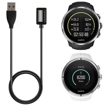 

1M USB Charging Cable Clip Cradle Charger for Suunto Spartan Ultra HR Spartan Sport Wrist HR Suunto 9 Suunto EON Core