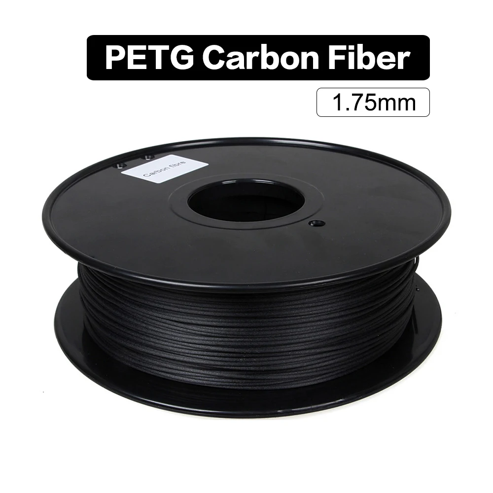 Filament en fibre de carbone pour imprimante 3D, matériau haute résistance  à base de PLA, 1.75mm, 3mm, 0.8kg - AliExpress