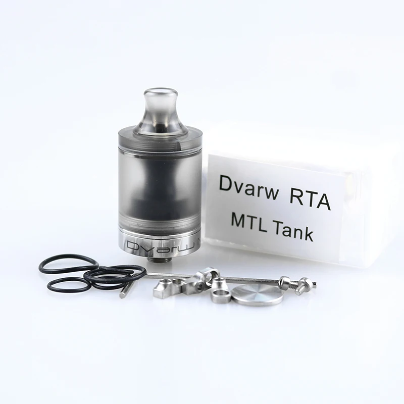 Новейший Dvarw MTL RTA через Vape V3 Топ наполнение Модифицируемый атомайзер с баком 316ss 3 0