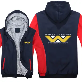 

Weyland Yutani Corp Hoodies Building Better Worlds Pullover Wool Liner Weyland Yutani Sweatshirts