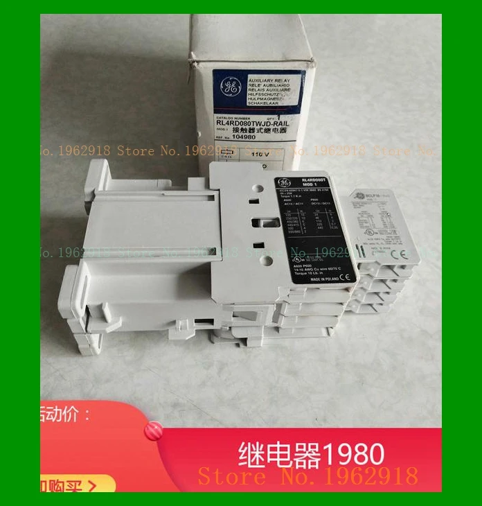

RL4RD080TWJD-RAIL 110DC GE RL4RD080T