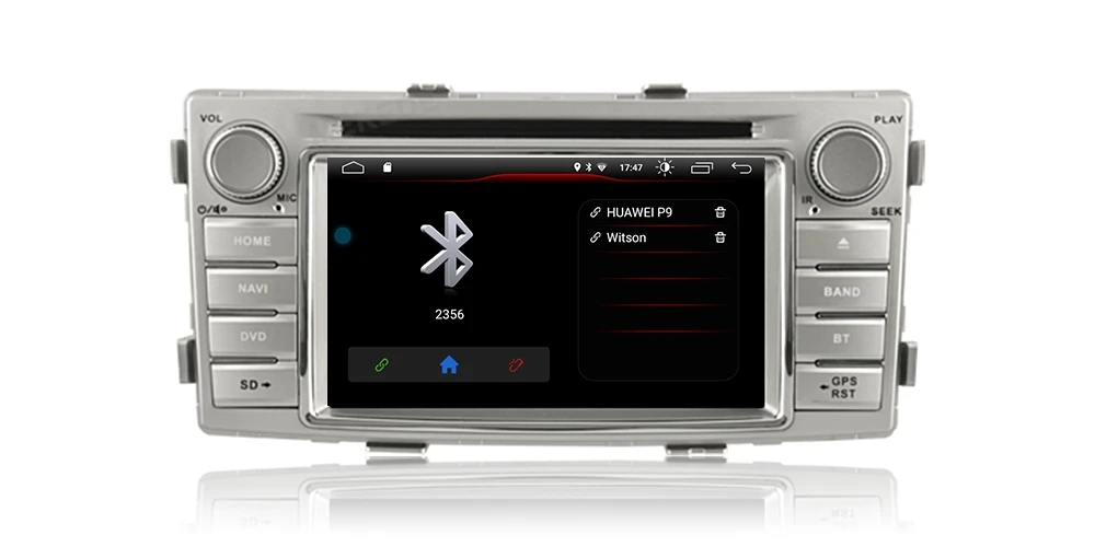MEKEDE Android 9 автомобильный DVD мультимедийный плеер для Toyota HILUX 2012- gps Навигация стерео Bluetooth wifi камера заднего вида