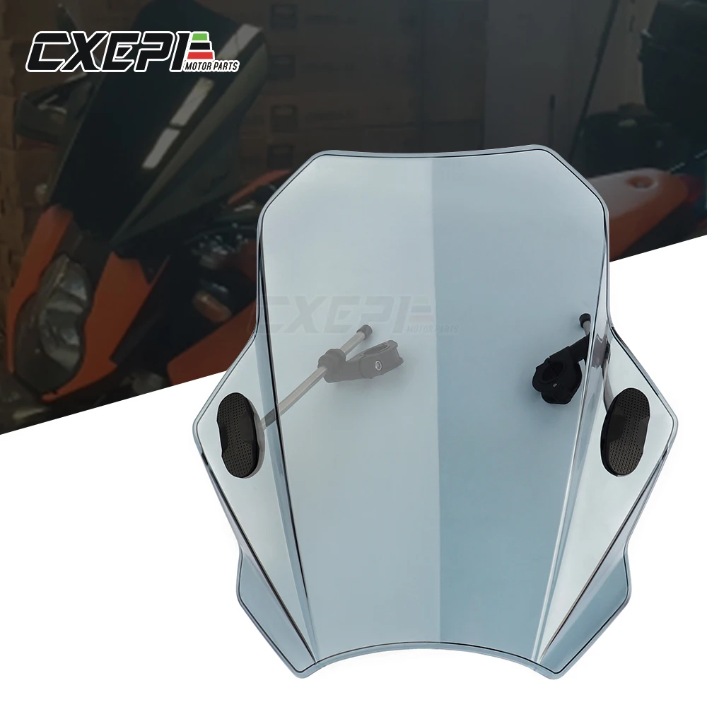 Универсальные чехлы на ветровое стекло для мотоциклов KAWASAKI Z650 Z800 Z900 Z1000 дымчатые