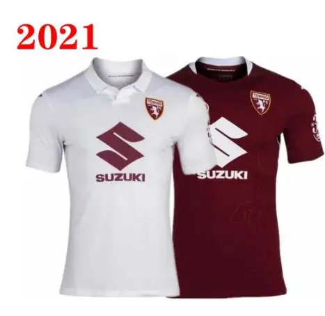 

20 21 Torino FC maglia da calcio Turin BELOTTI IZZO FALQUE NKOULOU 2020 2021 Soccer Jerseys home Maillot de football Kit shirt T