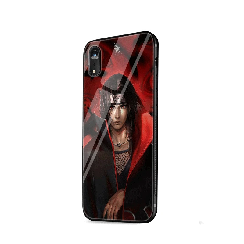 Стеклянный чехол для телефона из ТПУ стекла для iPhone 5 5S SE 6 6S 7 8 Plus iPhone 11 Pro XR X XS максимальный чехол Наруто - Цвет: G6