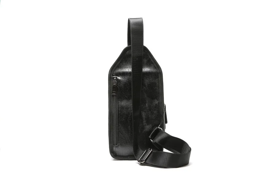 Leisure street chest bag retro trend bag back new Korean version chest bag men and women fashion small backpack