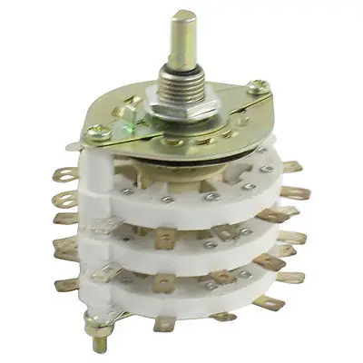 

Rotary Selector Switch 3 Pole 11 Positions 3 Deck 220V