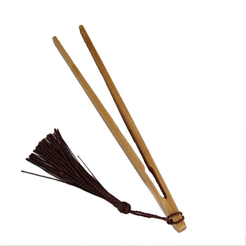 Wooden Tea Tweezer Bacon Tea Clip Tongs Bamboo Kitchen Salad Food Toast Creative zero bamboo clip