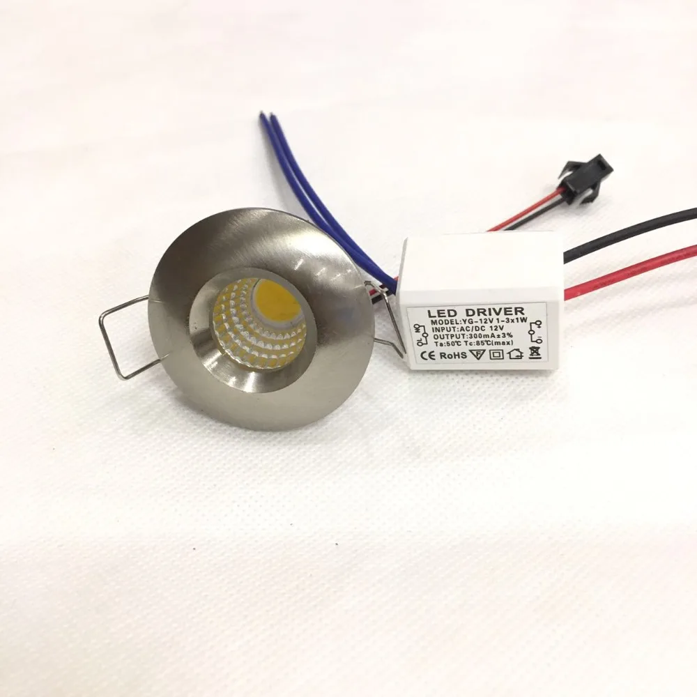 10 единиц 3 W светодиодный мини Einbauleuchte круглым verstellbarer пятно Deckenlampe 220 V светодиодный-Schrankleuchte