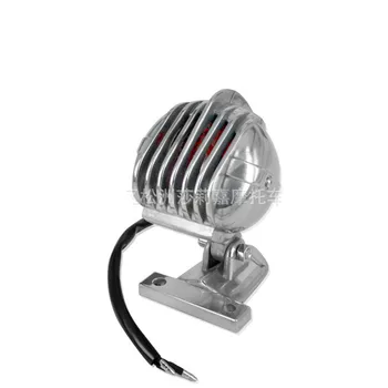

chrome cafe racer chopper retro part moto tail light for harley Heritage Softail Classic softail Slim LED motorcycle accessories