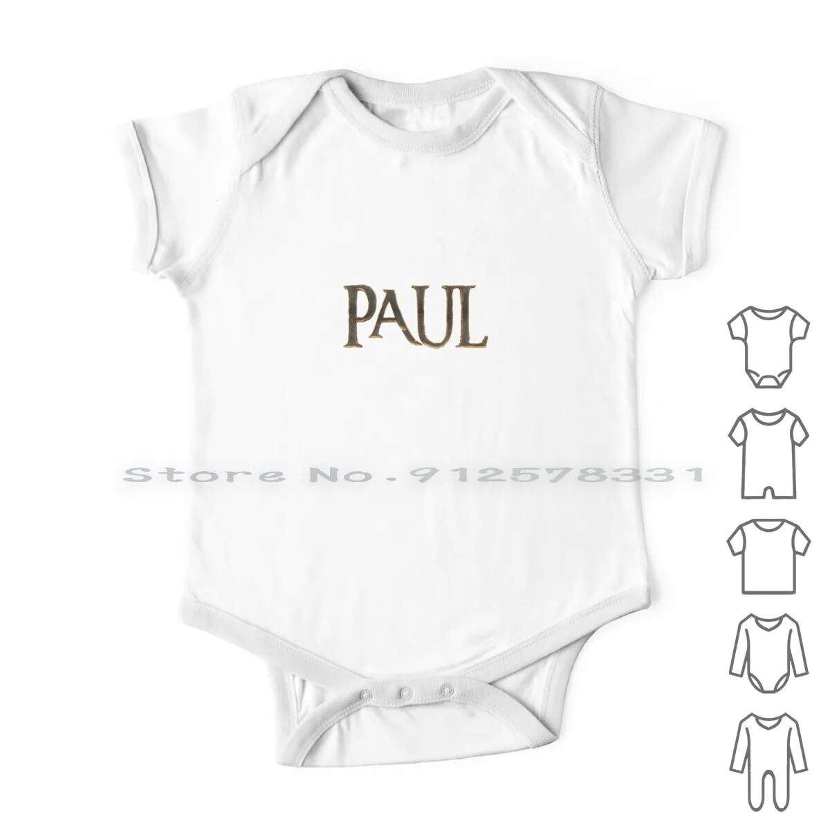 

First Name Paul Newborn Baby Clothes Rompers Cotton Jumpsuits Paul Boy Names For Babies Popular Childrens Names Popular First