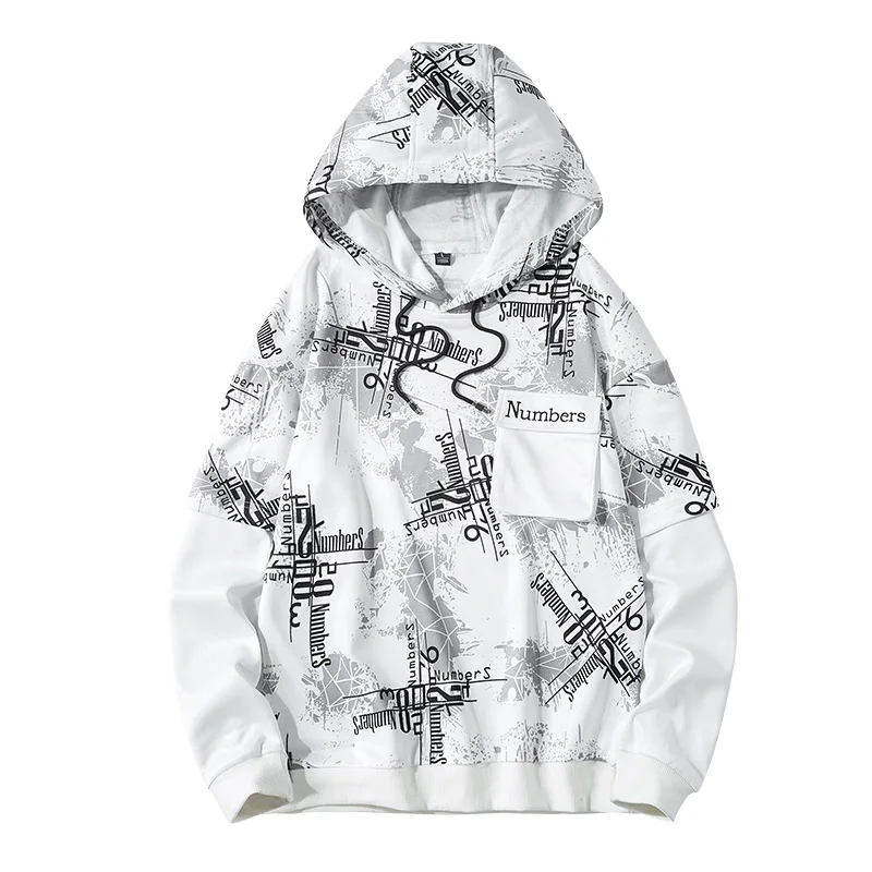 

Spring Autumn Printing Men's Hoodie Men Hip Hop Streetwear Pullovers Multi Colors Male Sweatshirts Plus Size M-4XL Clothes,GA471