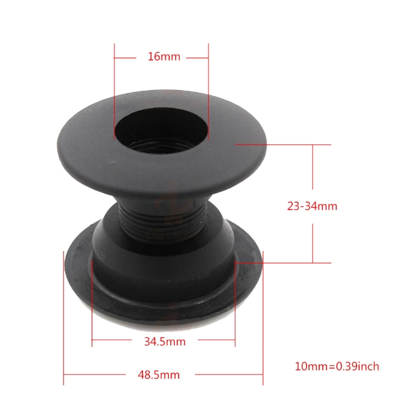 10PCS 16mm Replacement For Foosball Bushing 24-34mm Thickness Soccer Table Football Bearing For Table Board Fun Games