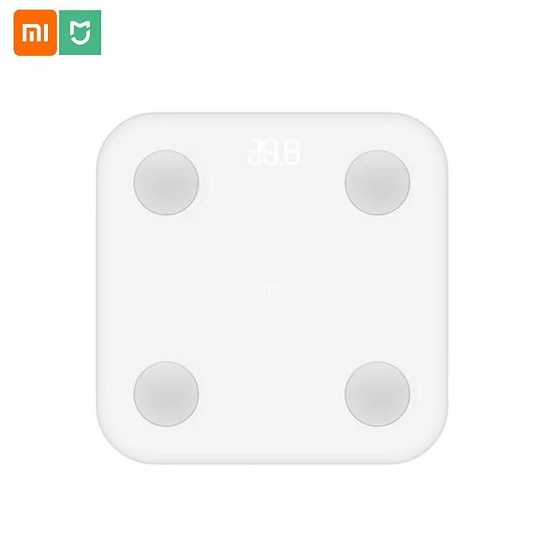 Весы Xiaomi Mi Body Fat Scale 2 умные весы для ванной со скрытым светодиодным дисплеем с