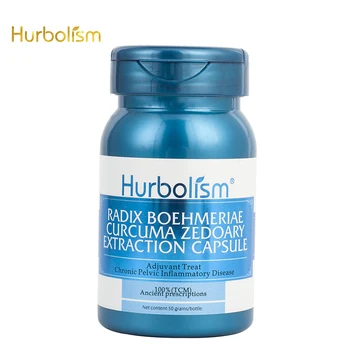 

Hurbolism Radix Boehmeriae Curcuma Zedoary Extraction Capsule, Adjuvant Treat Chronic Pelvic Inflammatory Disease, 50pcs