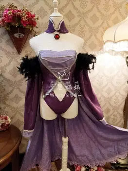 

[Customized] Anime Fate Grand Order FGO Scathach Dress Party Gorgeous Uniform Cosplay Costume Halloween Free Shipping New 2020