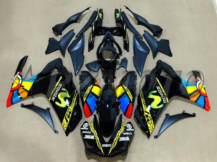 

4 Gifts New ABS Injection Mold motorcycle Fairings Fit For YAMAHA R3 R25 2015-2019 15-19 Fairing Bodywork Set Custom black nice
