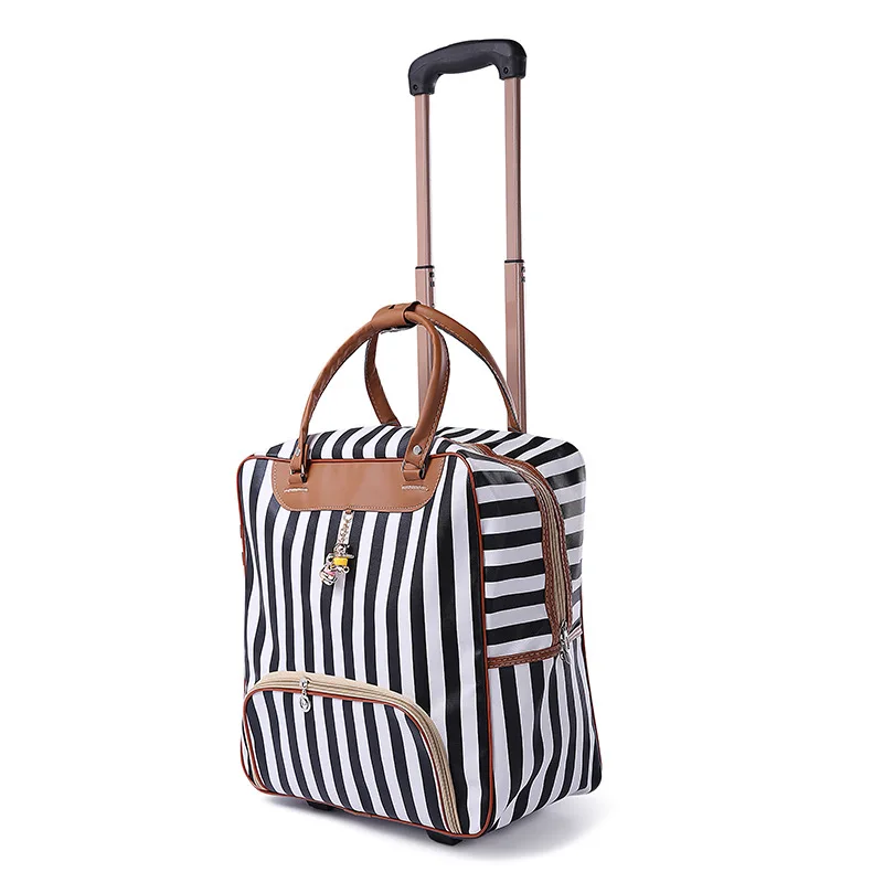 Crossten bolsa de viaje con ruedas para mujer, Maleta de viaje de gran  capacidad, Maleta Retro Para chica|Bolsas de viaje| - AliExpress
