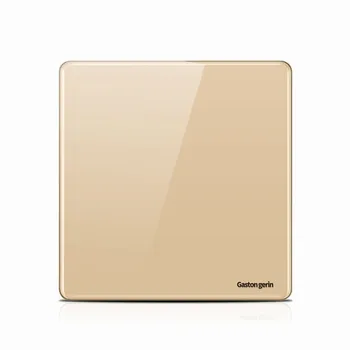 

ZUCZUG Home 86 Type 1/2/3/4-Gang Concealed 3D Crystal Panel Light Switch 220V 10A Champagne Gold New Wall Switch Rocker Switch